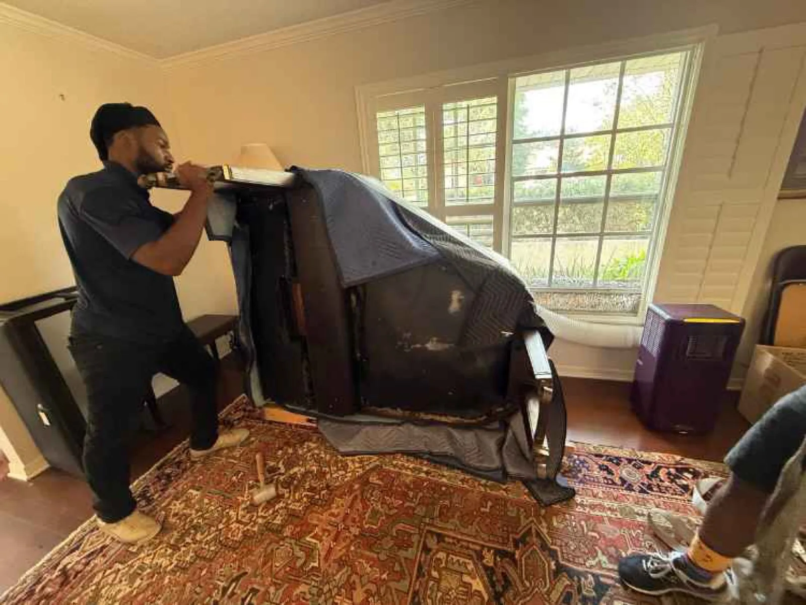 Residential piano move