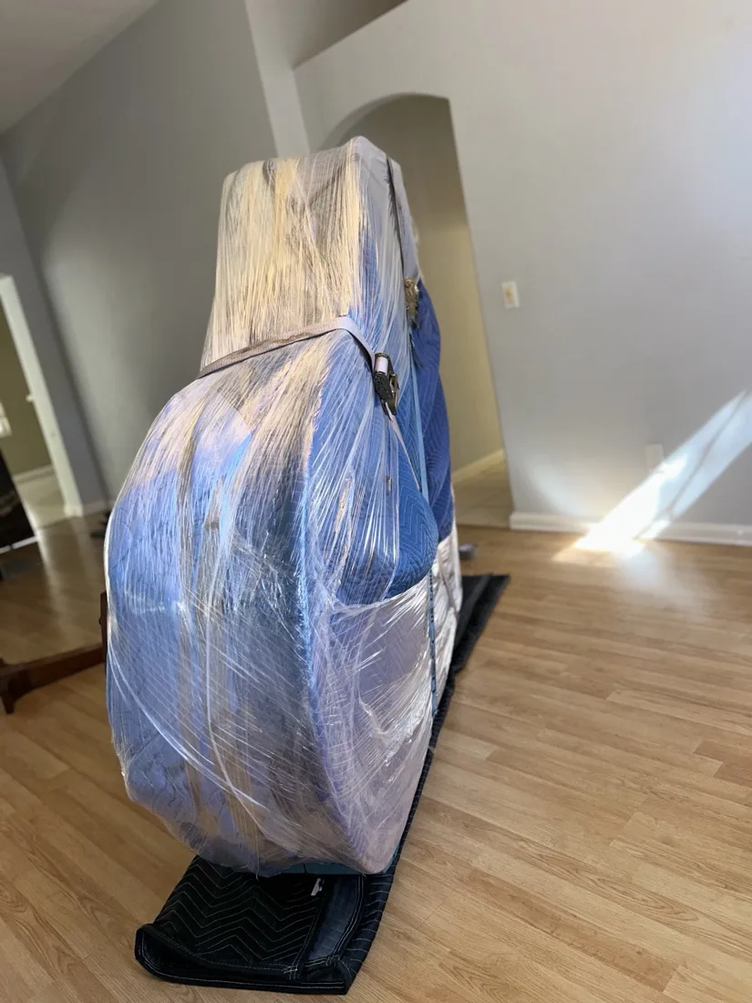 Wrapped and ready to move